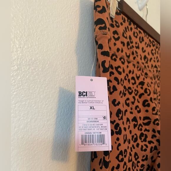 Wild Fable Women's XL Animal Print Wild Side Cheetah High-Rise Stretch Leggings - Picture 4 of 7